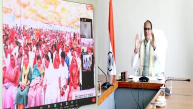 Virtual Ceremony : मुख्यमंत्री पन्ना और झाबुआ जिले में हुए सामूहिक विवाह सम्मेलनों में वर्चुअली शामिल हुए Virtual Ceremony : मुख्यमंत्री पन्ना और झाबुआ जिले में हुए सामूहिक विवाह सम्मेलनों में वर्चुअली शामिल हुए